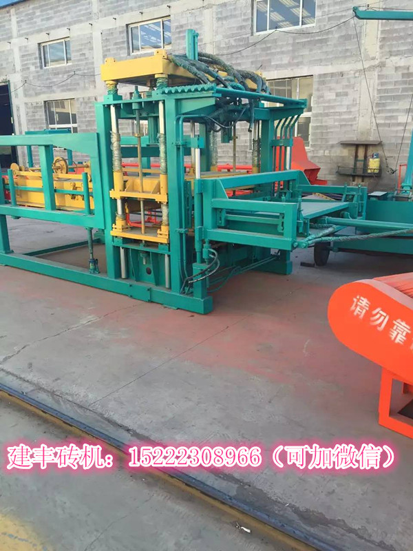 供应全自动墙地砖成型机JF-QT5-15  免烧砖机  空心砖机  草坪砖机