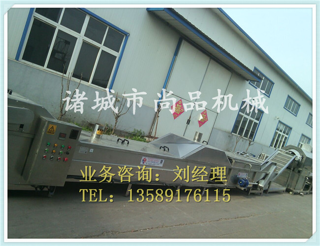 西藏尚品卤煮生产线的结构说明书