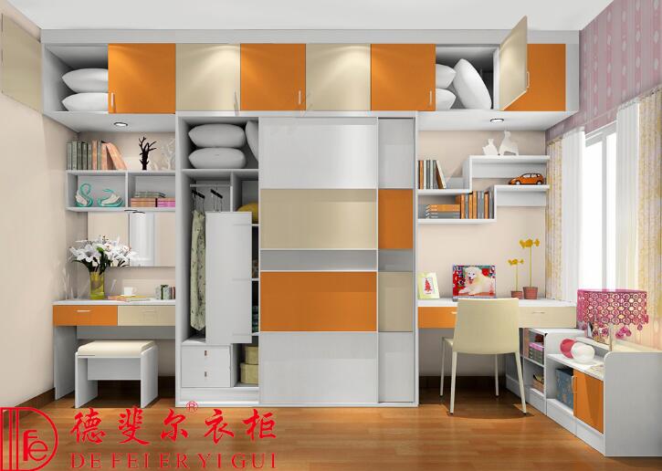 厂家直销儿童家具,广州德斐尔儿童房定制 儿童衣柜批发 广州定制家具厂家