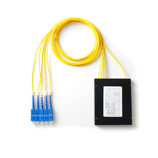 1分4 SC-APC尾纤式光纤分路器盒式分光器  光分路器  PLC分路器