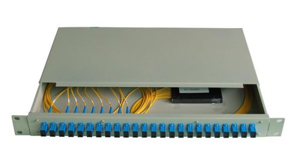 分光器 1比64插片式PLC光分路器  PLC分路器