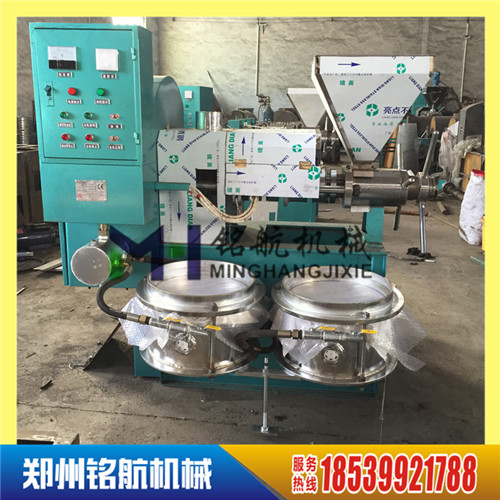 全自动螺旋榨油机 新型菜籽榨油机 花生榨油机