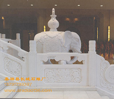 嘉祥石雕大象定做  厂家价格