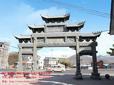 石雕山门价格  厂家价格