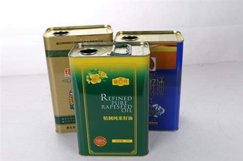 小磨香油铁罐食用油铁罐|食用油铁罐|龙波  菜籽油铁罐食用油  粟米油铁罐食用
