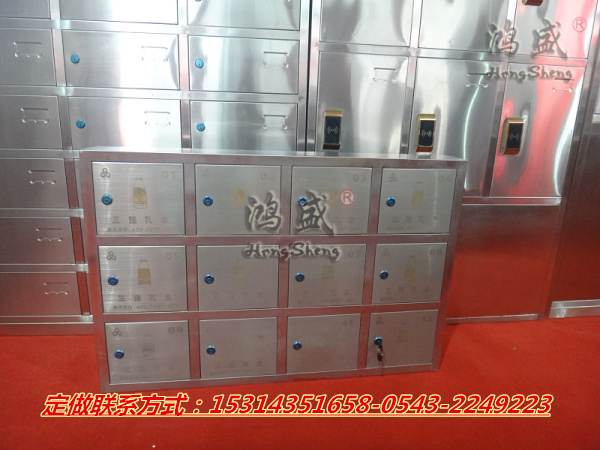 南京市玄武区食堂餐具柜40格餐盘柜价格  学校碗柜