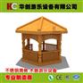 大型儿童木质组合滑梯 户外大型游乐设备