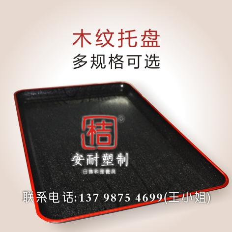 广东可信赖的安耐塑制品厂在哪|中国酒店餐 酒店餐厅用托盘茶盘厂