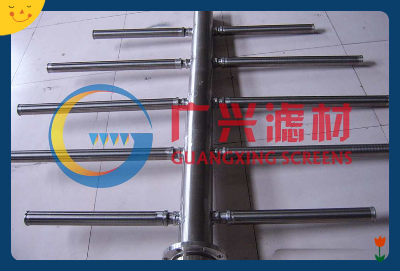 不锈钢布水器  绕丝管  中排