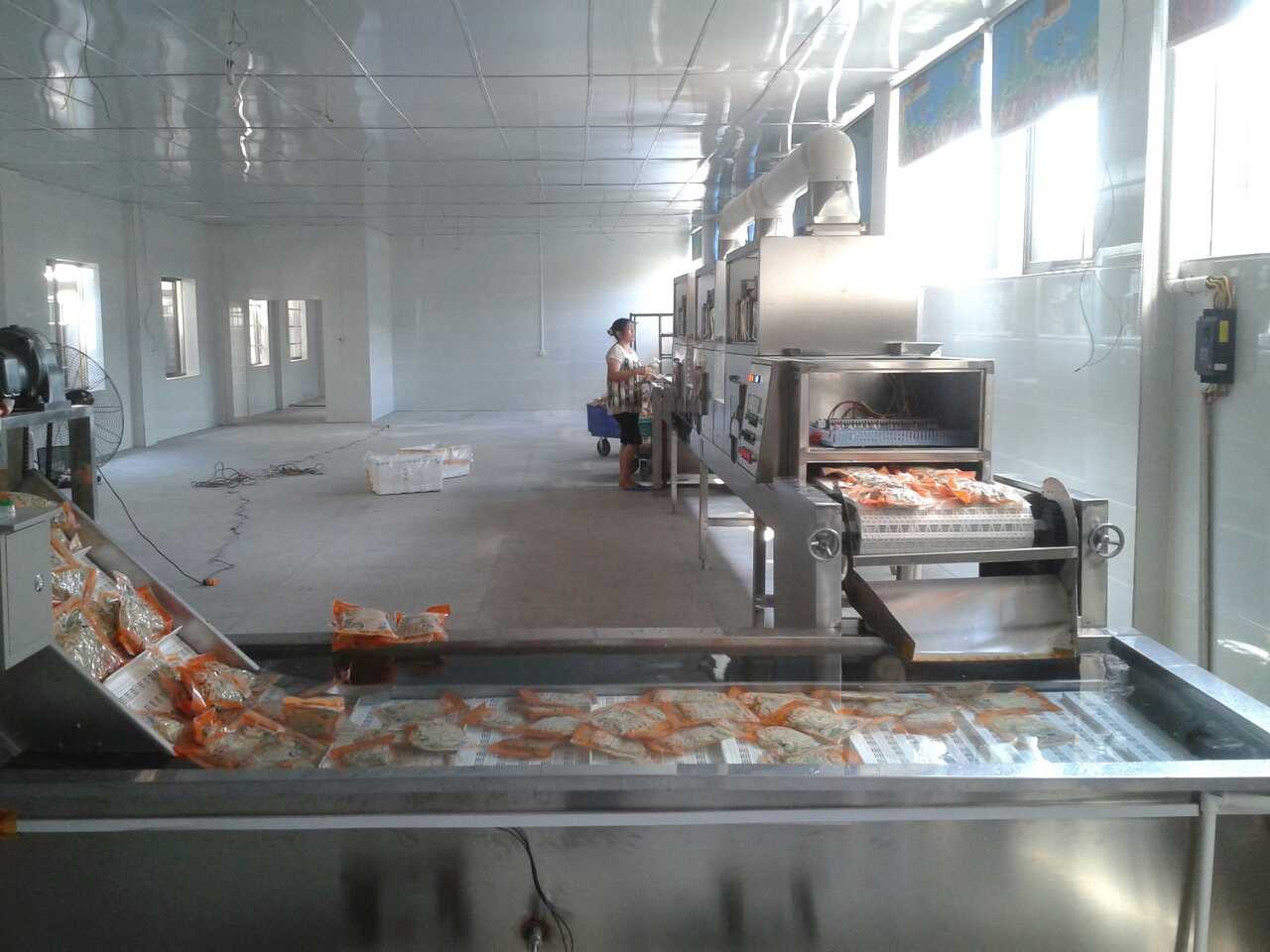 微波包装食品灭菌机  包装食品微波灭菌  熟食品微波灭菌  真空食品灭菌设备