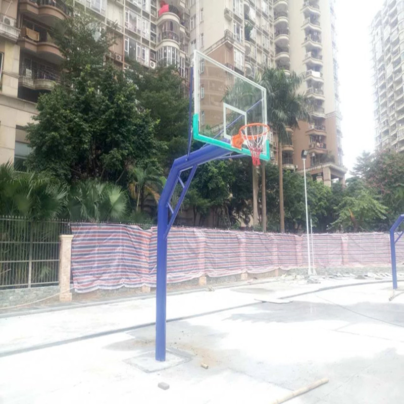 固管地埋式篮球架生产厂家 化州 蓬江 惠州  篮球架厂家  江门篮球架
