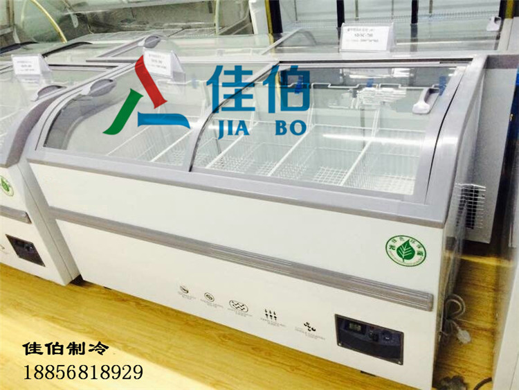 深圳超市冷冻岛柜厂家,超市低温冷冻展示柜 超市速冻柜 速冻展示柜
