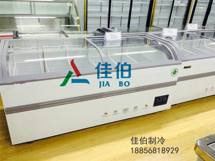 深圳超市冷冻岛柜厂家,超市低温冷冻展示柜 超市速冻柜 速冻展示柜