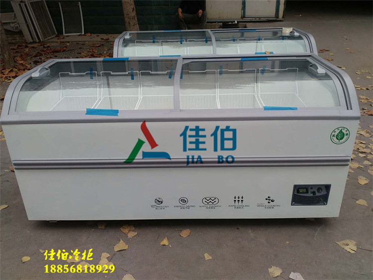 深圳超市冷冻岛柜厂家,超市低温冷冻展示柜 超市速冻柜 速冻展示柜