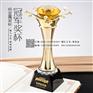 皇冠金属奖杯制作，冠军奖杯定做