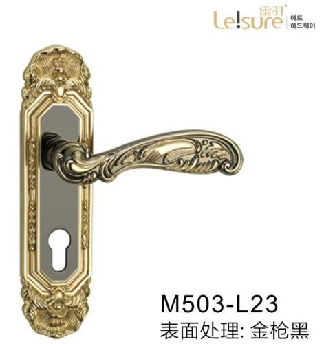 锌合金执手门锁