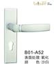 B01-A52太空铝执手锁供应-雷羽锁具