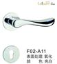 太空铝锁（亮白色）-执手锁厂家-雷羽锁具