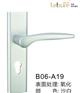 雷羽B06-A19太空铝室内门锁厂家-雷羽锁具