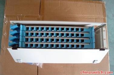 光纤配线架72芯ODF单元箱配线箱满配FC单模  ODF配线架  一体化单元箱