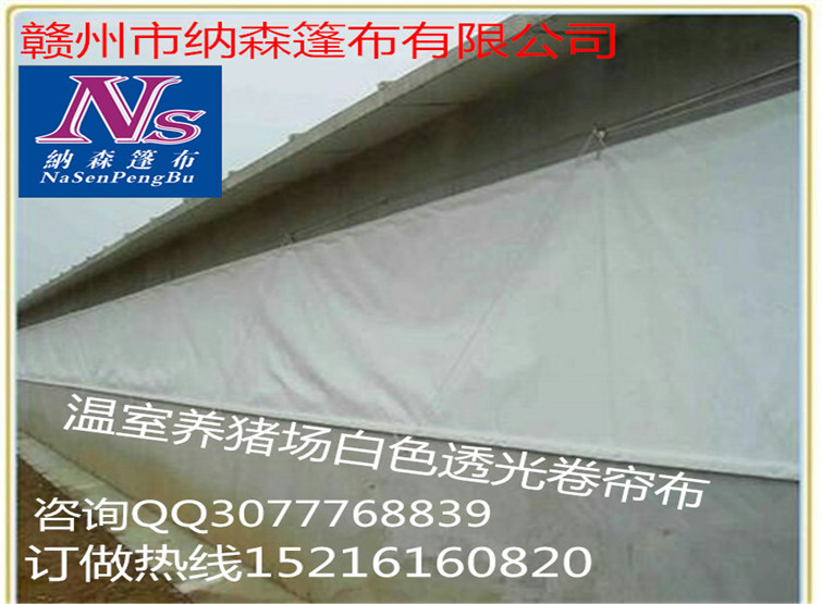 防寒牛场卷帘猪场卷帘布布厂家订做尺寸  牛场卷帘布