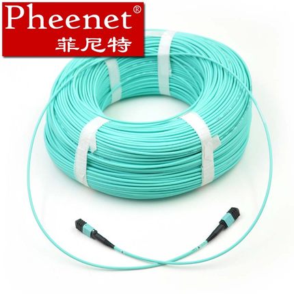 菲尼特MPO12芯万兆MTP光纤线定制  光纤跳线  万兆光纤