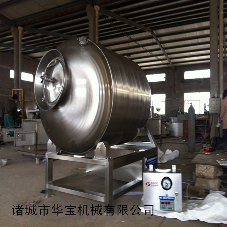 华宝杨矮子酱板鸭真空滚揉机  酱板鸭滚揉机  腌制机  鸭肉滚揉机