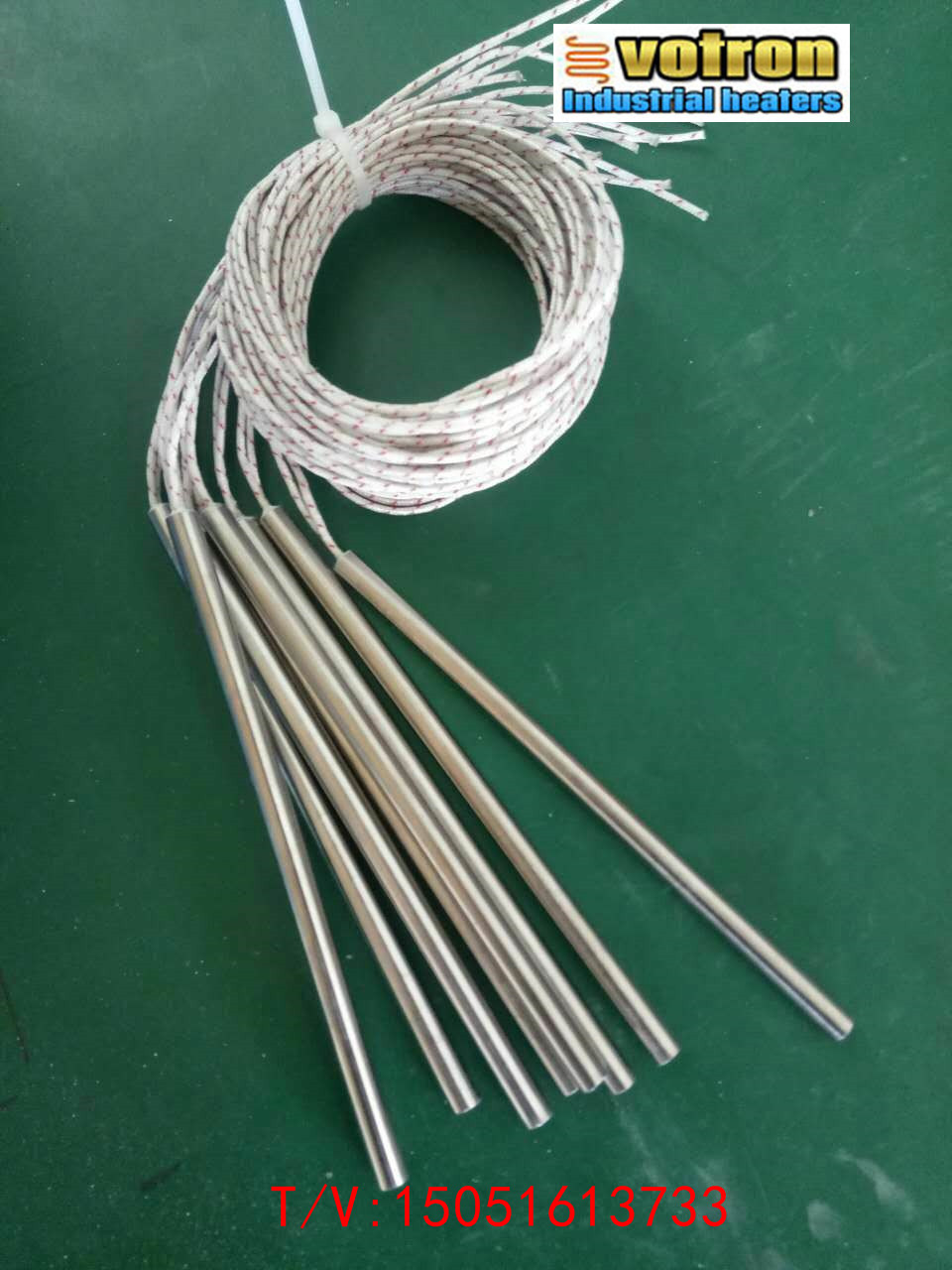 沃特隆电热 工业单头加热管 单头发热管 单头电热管