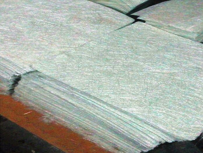 300g粉乳剂玻璃纤维短切定制毡 尺寸316-316  短切毡