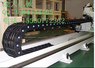 超重运输设备尼龙拖链加工厂  半封闭拖链  桥式尼龙拖链