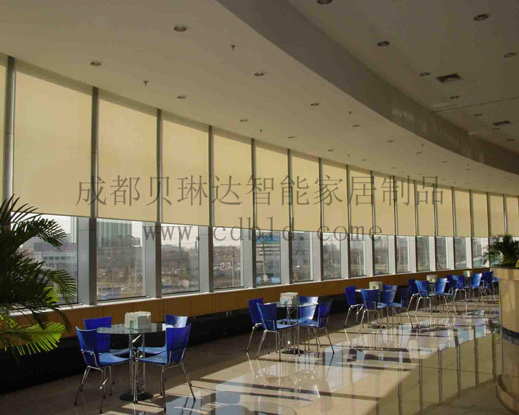 户外遮阳电动卷帘，室内遮阳电动卷帘  智能电动卷帘