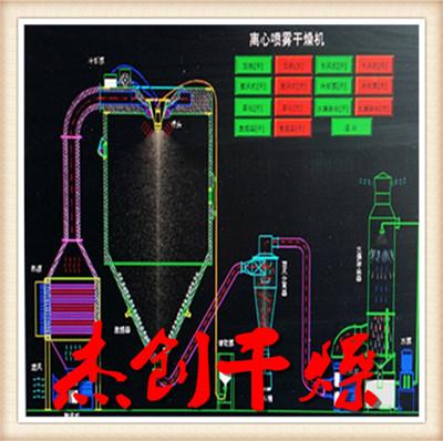 供应离心喷雾干燥机 LPG系列高速离心喷雾烘干设备  高速喷雾烘干机