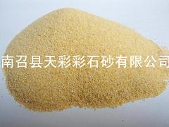 葫芦岛菊花黄彩石砂|河南哪里有供应耐用的&nbsp;&nbsp;彩砂&nbsp;&nbsp;彩石沙