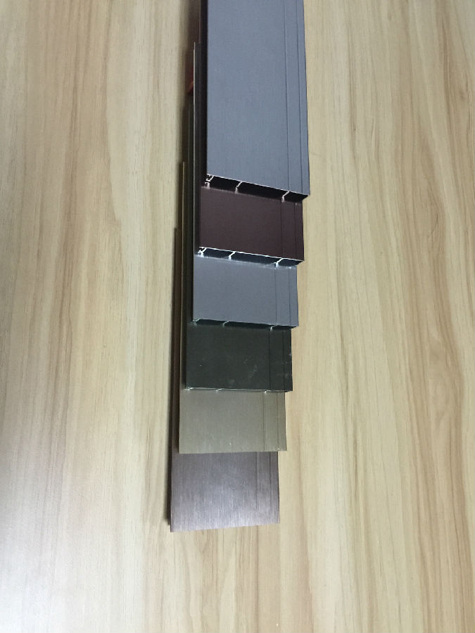 佛山万利通厂家大量直销铝合金踢脚线12 优质铝合金踢脚线 光亮拉丝踢脚线 紫金拉丝