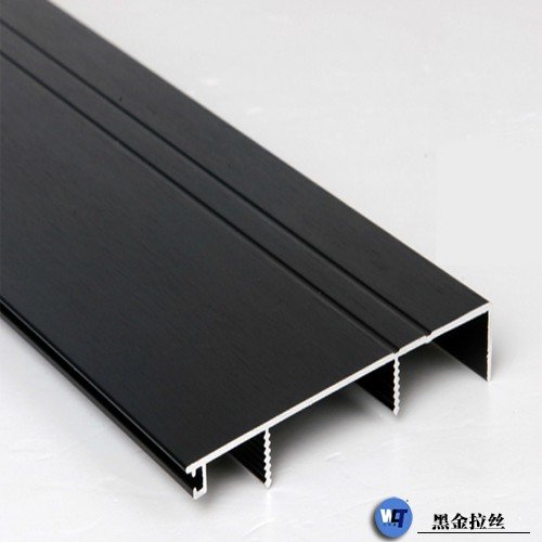 佛山万利通厂家大量直销铝合金踢脚线2  优质铝合金踢脚线  光亮拉丝踢脚线  香槟拉丝