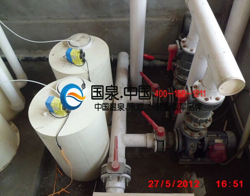 温泉水疗SPA设备水处理过滤系统 一体化泳池水处理