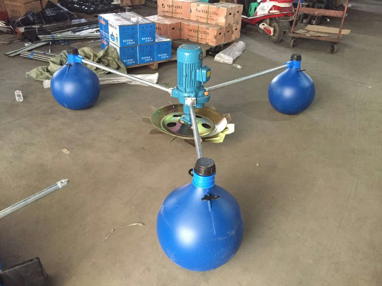 1.5KW/2.2KW/3KW虾塘增氧叶轮式鱼塘增氧机  1.5KW增氧机  2.2KW增氧机