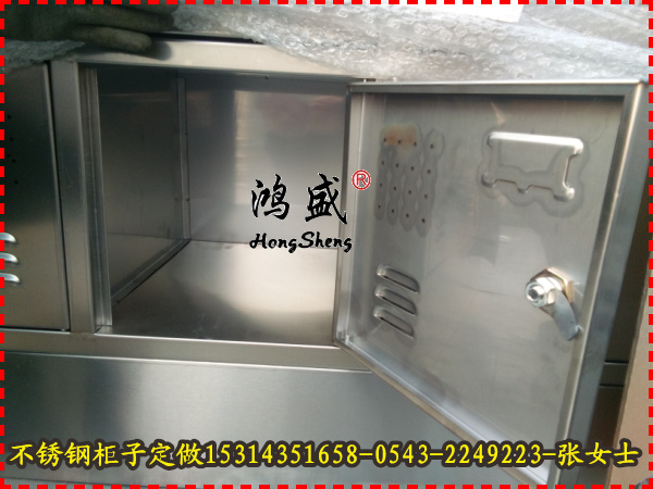珠海市香洲区食堂餐具柜 碗筷放置柜定做  食堂碗柜
