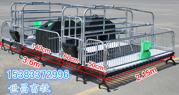2017新款母猪双体产床世昌畜牧销量全国  母猪产床厂家  新型母猪产床