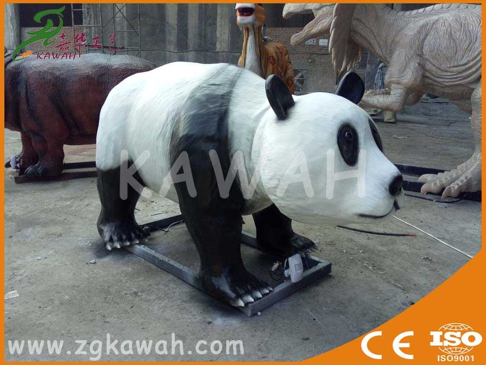 优良的可以动的仿真大熊猫价格行情，上海电  电子恐龙动物模型制作  大批量出售恐龙模型生