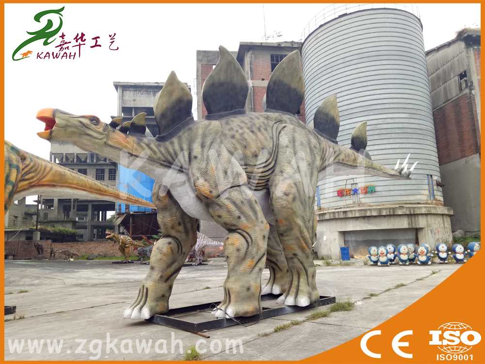 去哪买质量好的电动恐龙——剑龙|可盈利型  仿真电动恐龙模型租赁  电子恐龙动物模型制作
