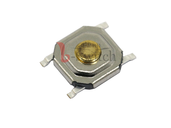 品赞出品圆盖贴片轻触开关4*4四脚铜头开关