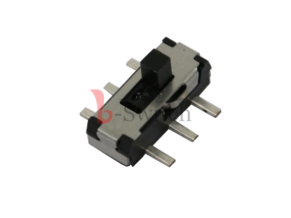 立式六脚两档拨动开关9.05×3.5×3.5mm  SMD拨动开关  六脚微型拨动  两档微型拨动