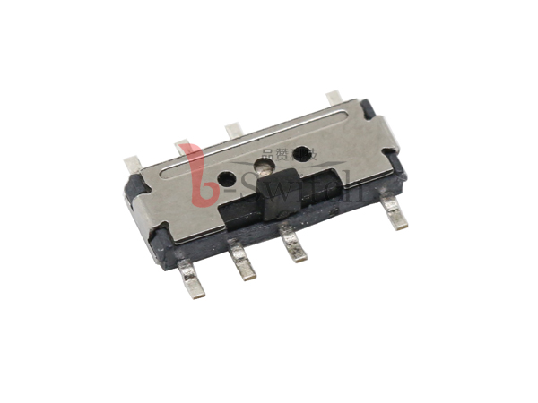 立式八脚三档拨动开关微型拨动开关10.0×3.5×1.5mm  SMD拨动开关  八脚开关