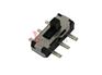 立式六脚两档拨动开关9.05×3.5×3.5mm