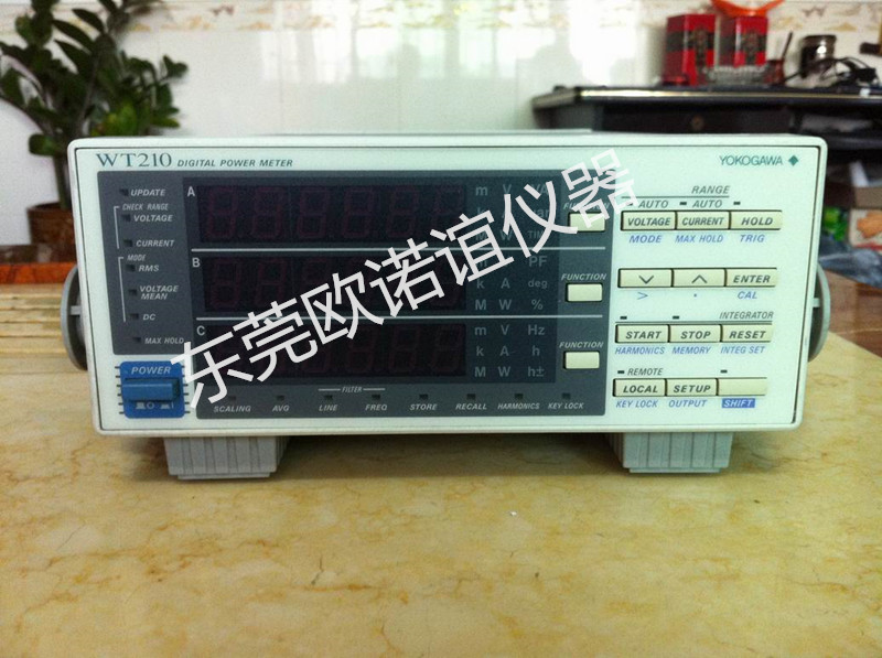 出售东莞WT210横河单相数字功率表  出售WT210