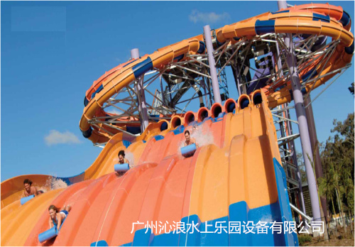 供应大型游乐设备，QLHT-007章鱼滑梯  水上滑梯  水上乐园设备