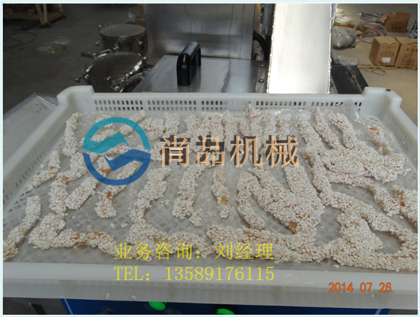  甘肃尚品 自动化食品裹粉机 网带输送 