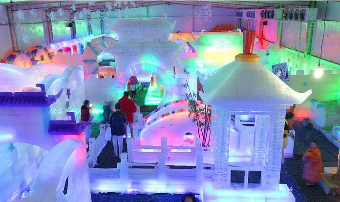2017年房地产营销方案推荐冰雪主题冰雕展出租 冰雪主题展出租