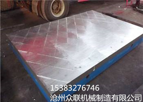 铸铁平板气孔与缩孔形成的原因  铸铁平台